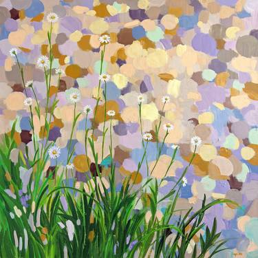Original Abstract Floral Paintings by Agnieszka Turek