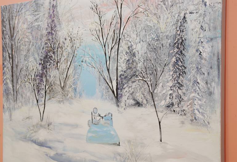 Original Seasons Painting by Agnieszka Turek