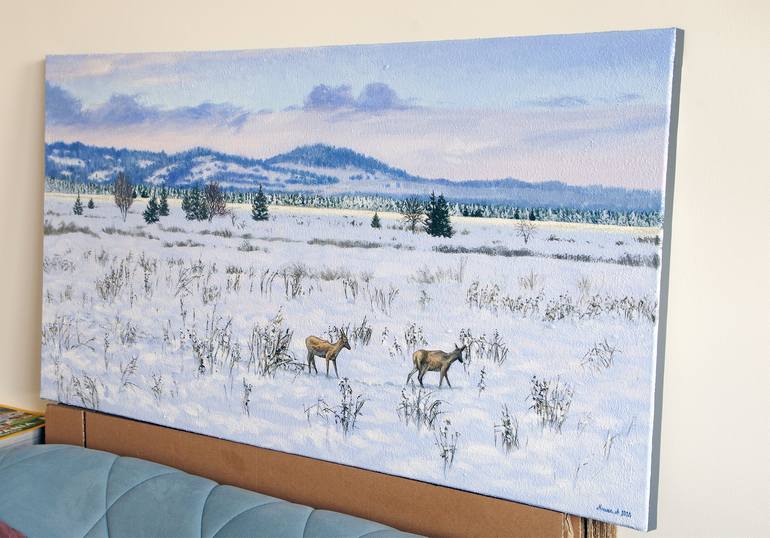 Original Nature Painting by Agnieszka Turek