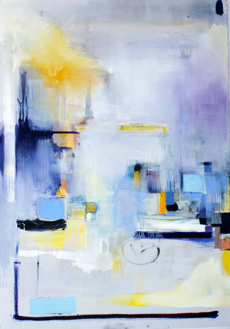 Original Abstract Expressionism Abstract Paintings by Aristotle Forrester