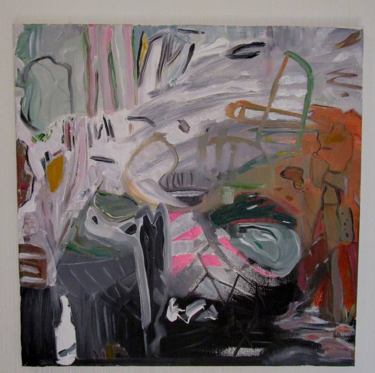 Original Modern Abstract Painting by Oddbjørn Sørvik