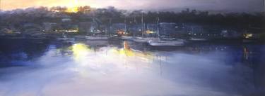 Original Figurative Light Paintings by Lizzy Forrester