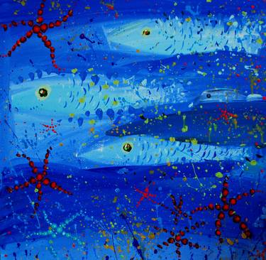 Original Fish Paintings by Olga Polichtchouk