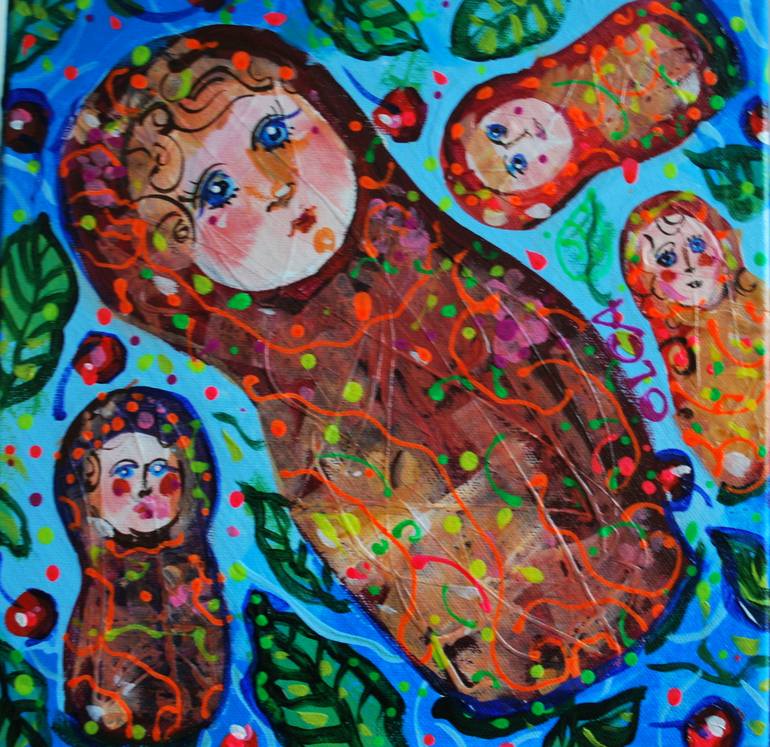 matryoshka painting