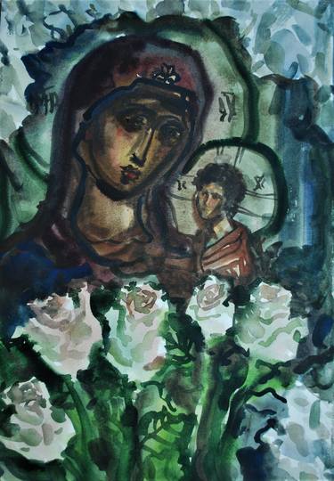 Original Expressionism Religion Paintings by Olga Polichtchouk