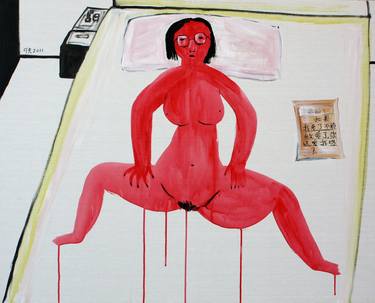 Print of Body Paintings by kefu hu