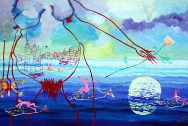 Print of Expressionism Water Paintings by kefu hu