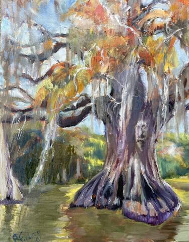 Bayou Cypress in the Fall thumb