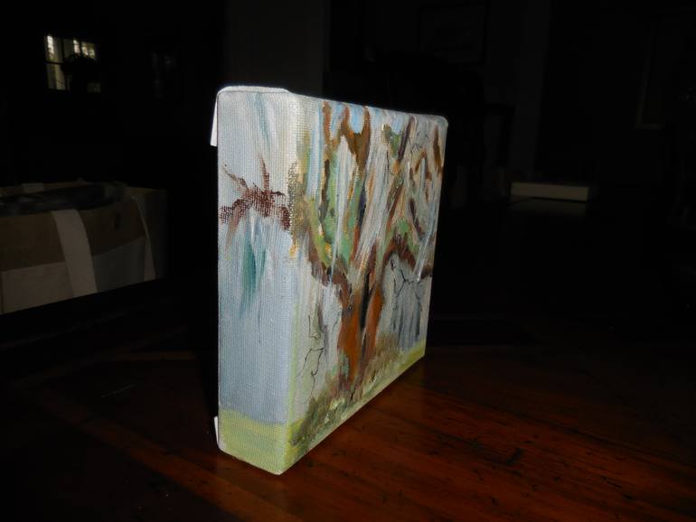 Original Abstract Expressionism Landscape Painting by Ann Faillace