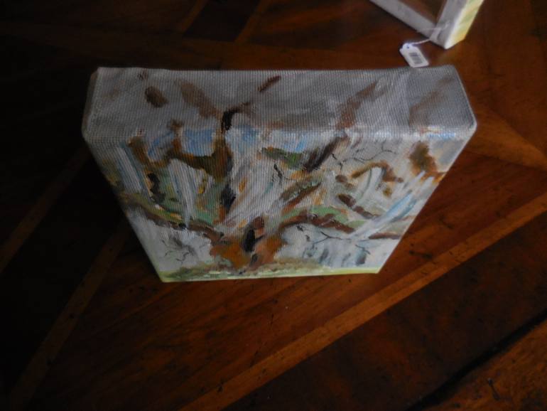 Original Abstract Expressionism Landscape Painting by Ann Faillace