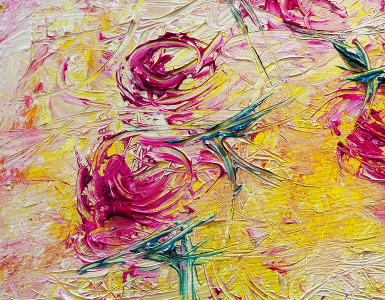 Original Abstract Expressionism Abstract Painting by Hubert Lasocki
