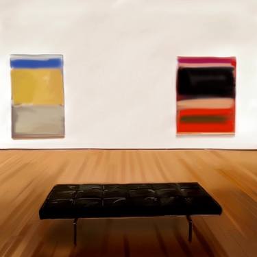 Double Rothko; Museum of Modern Art, New York City thumb