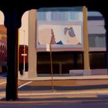 Alex Katz and High Line, New York, iPad Drawing by Gordon R Johnston
