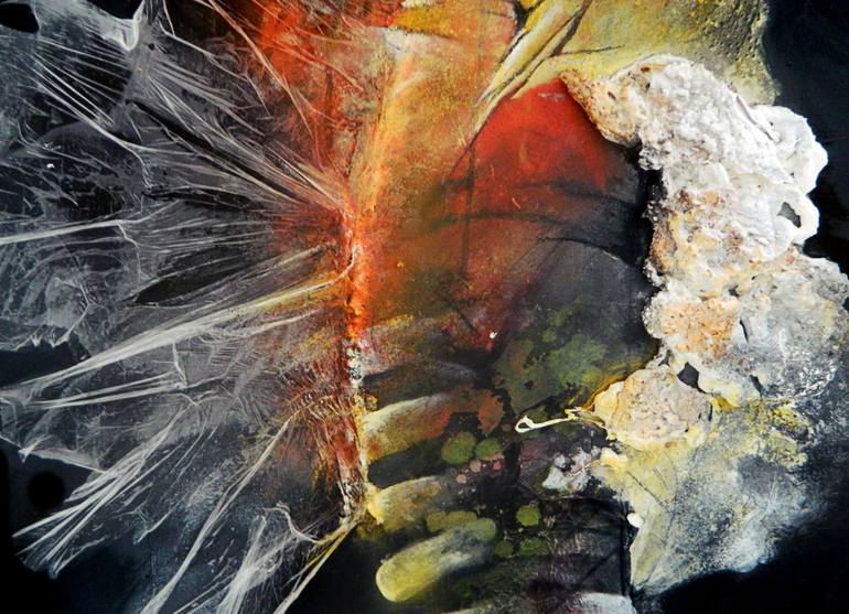 Original Abstract Expressionism Abstract Painting by Michael Howells