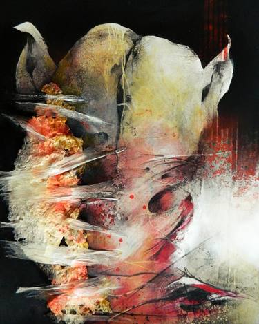 Original Abstract Expressionism Portrait Paintings by Michael Howells