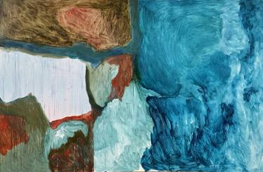 Original Abstract Expressionism Abstract Drawing by Teo Maspi