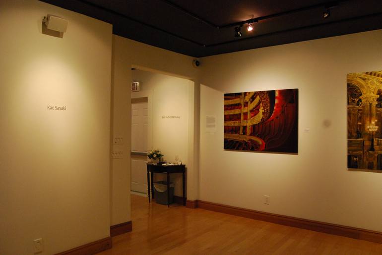 Original Photorealism Architecture Painting by Kae Sasaki