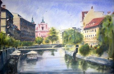 Ljubljana Slovenia #43 53x35cm 2023 thumb