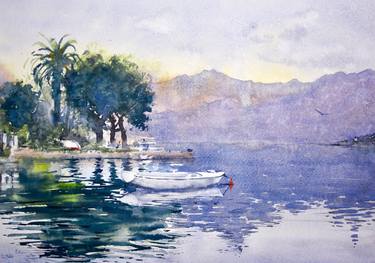 Print of Contemporary Seascape Paintings by Nenad Kojić