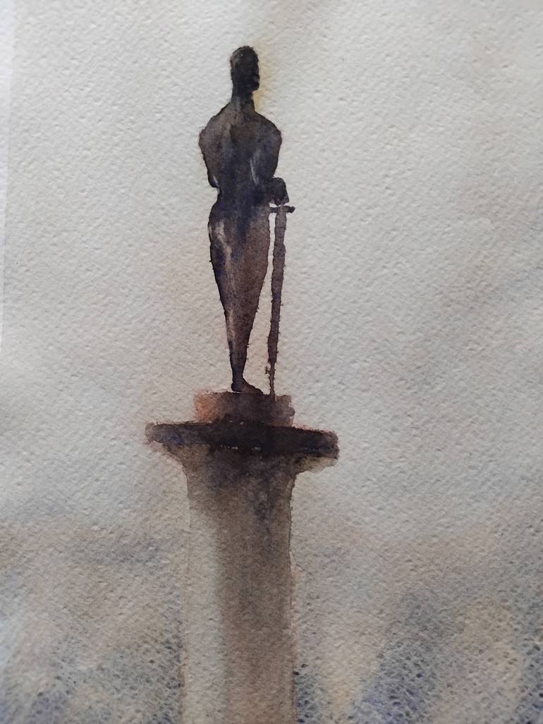 Original Contemporary Architecture Painting by Nenad Kojić