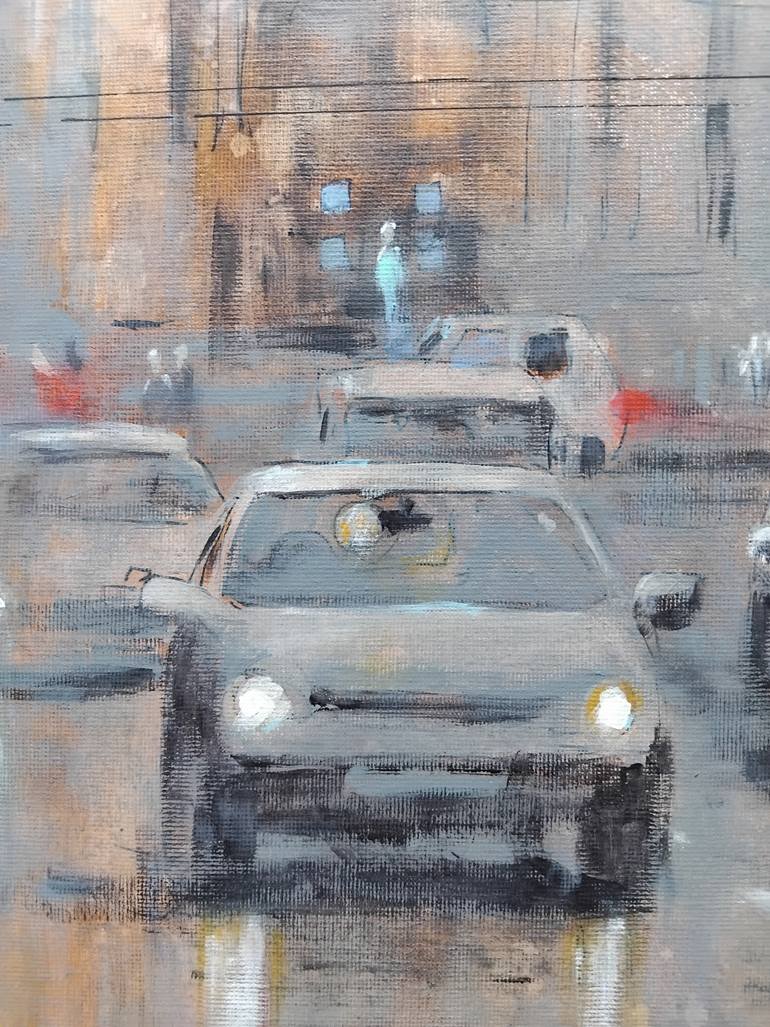 Original Contemporary Cities Painting by Nenad Kojić