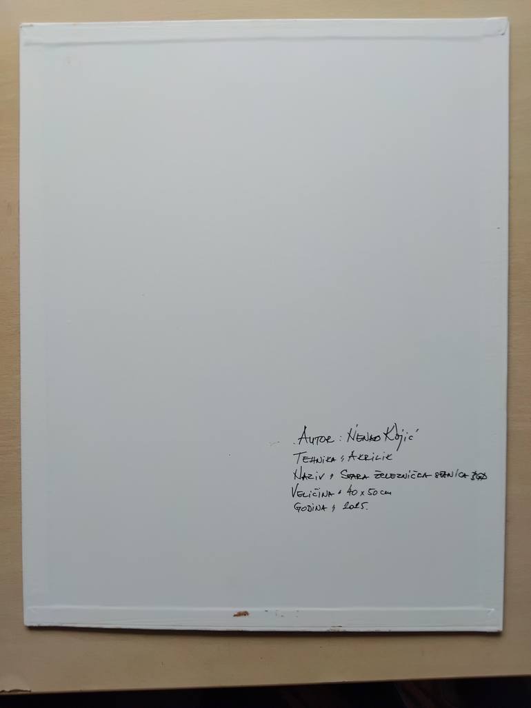 Original Contemporary Cities Painting by Nenad Kojić