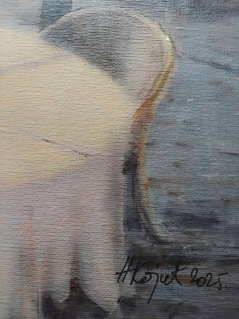 Original Impressionism Cities Painting by Nenad Kojić