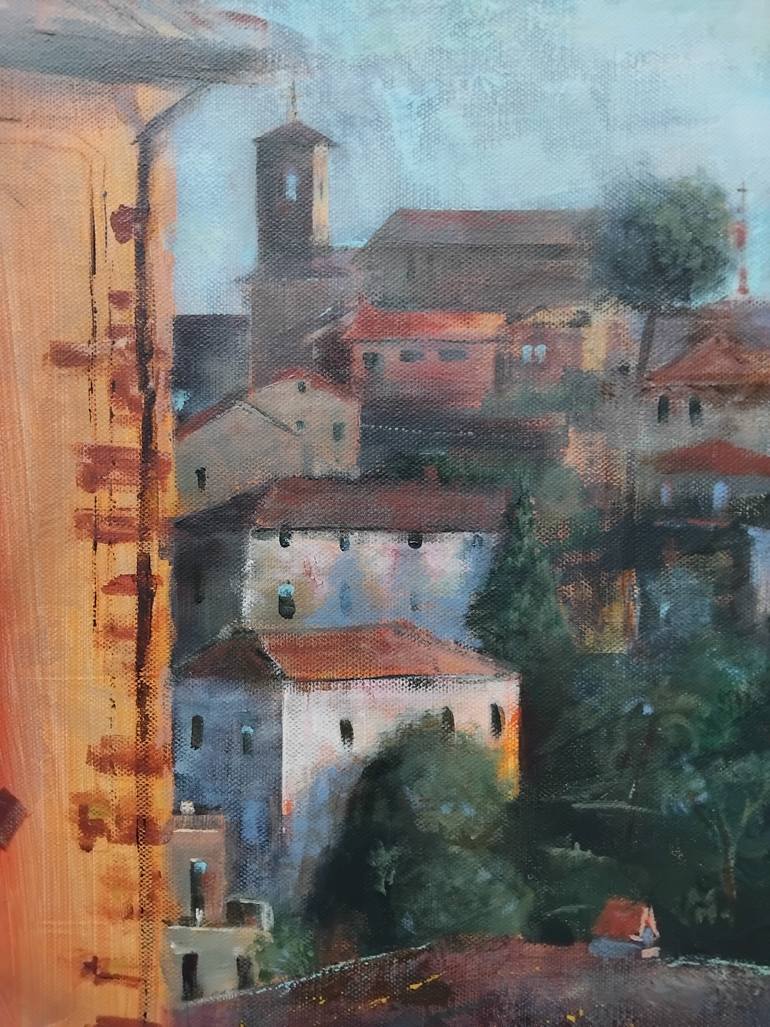 Original Impressionism Architecture Painting by Nenad Kojić