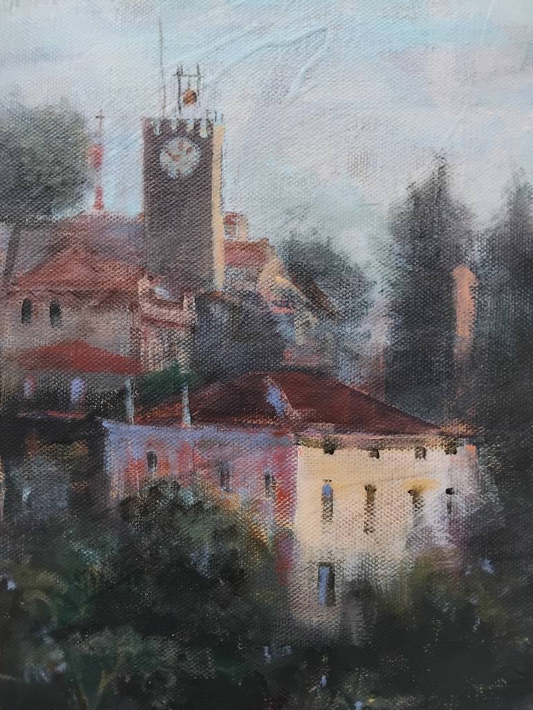 Original Impressionism Architecture Painting by Nenad Kojić