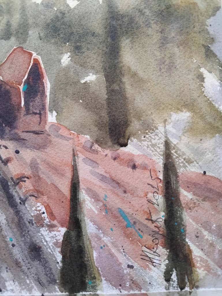 Original Contemporary Architecture Painting by Nenad Kojić