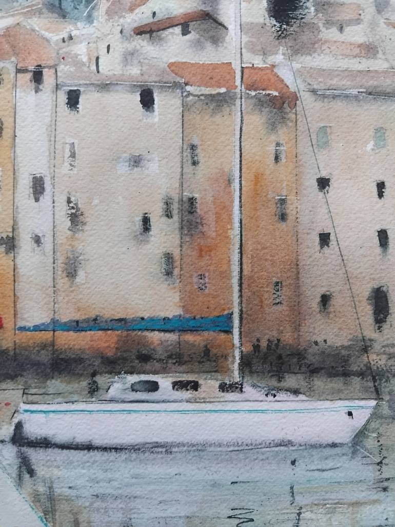 Original Impressionism Architecture Painting by Nenad Kojić