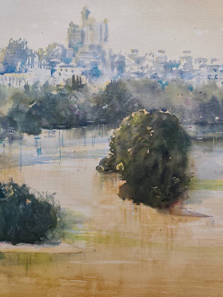 Original Impressionism Landscape Painting by Nenad Kojić