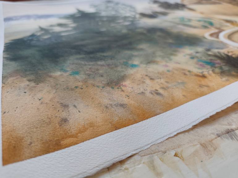 Original Impressionism Architecture Painting by Nenad Kojić