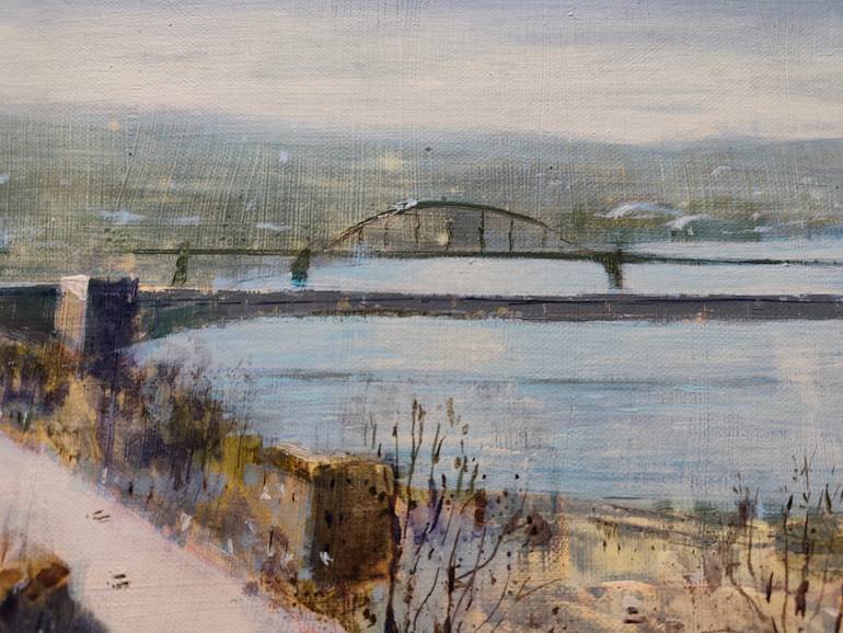 Original Impressionism Cities Painting by Nenad Kojić