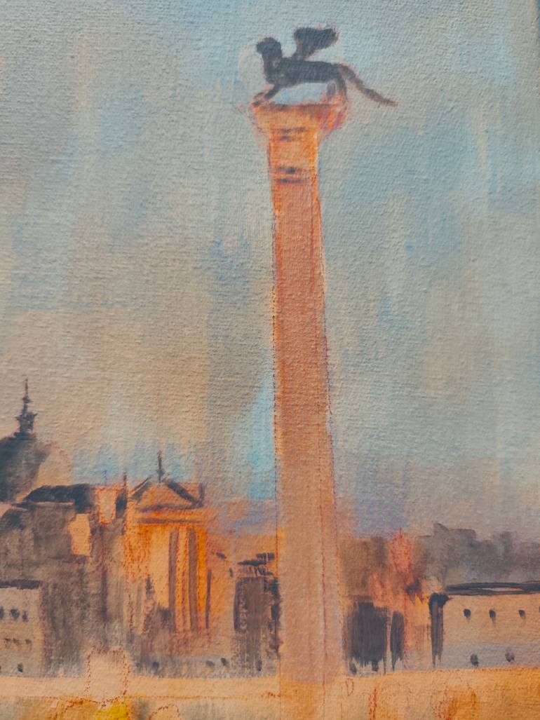 Original Impressionism Cities Painting by Nenad Kojić