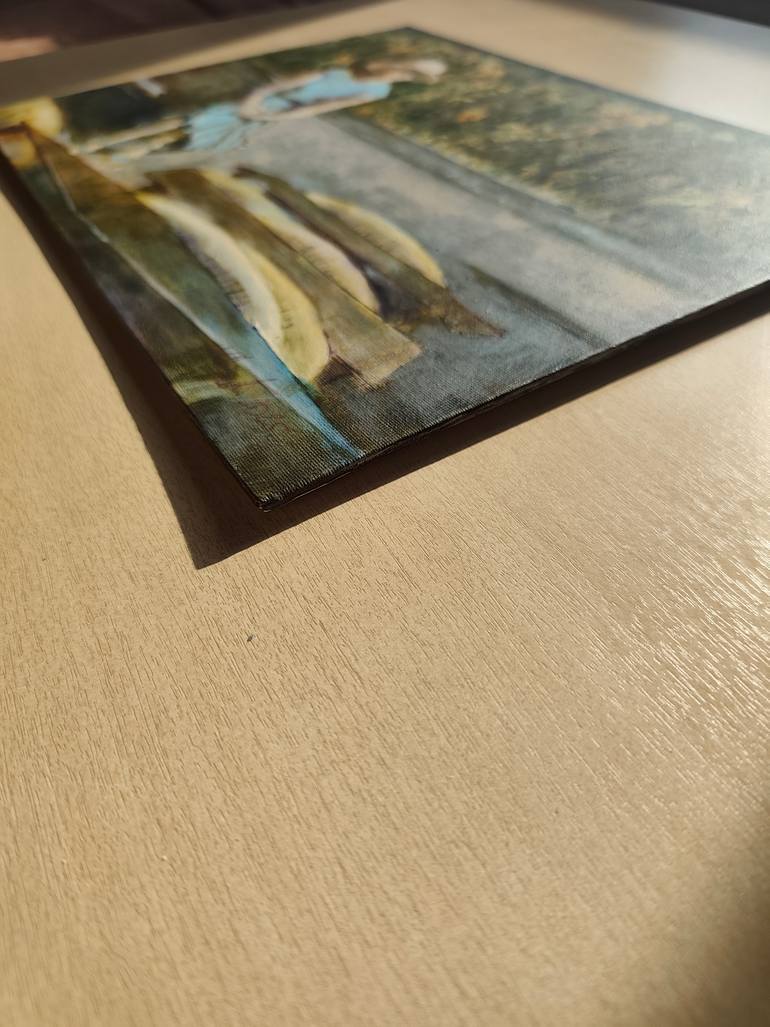 Original Impressionism Light Painting by Nenad Kojić