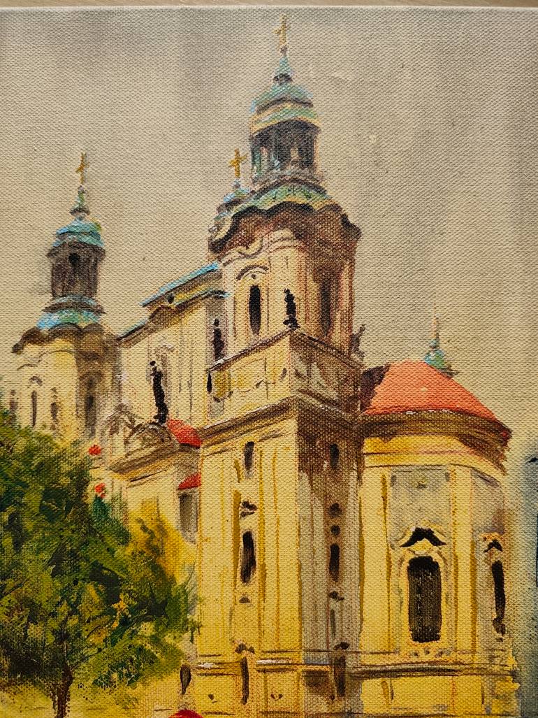 Original Impressionism Cities Painting by Nenad Kojić