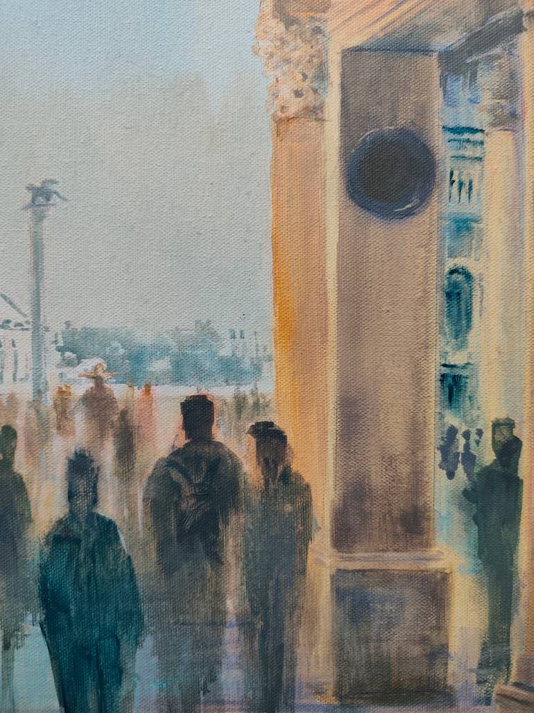 Original Impressionism Cities Painting by Nenad Kojić