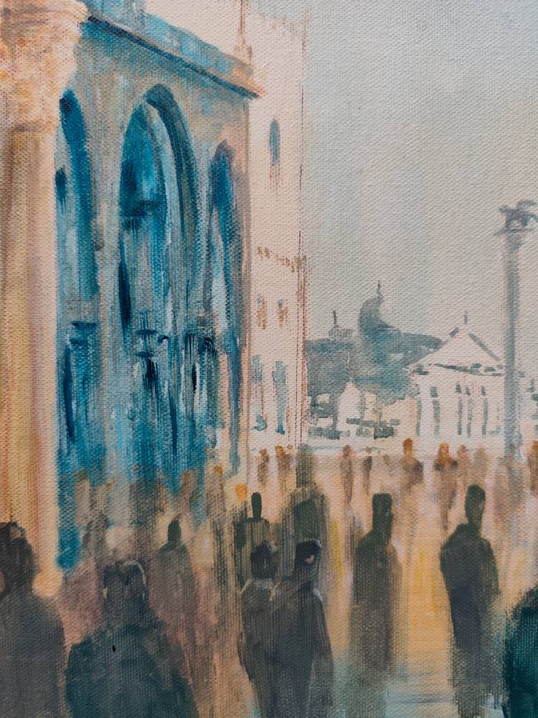 Original Impressionism Cities Painting by Nenad Kojić