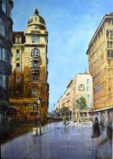 Print of Fine Art Cities Paintings by Nenad Kojić