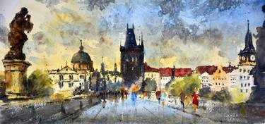 Original Impressionism Cities Paintings by Nenad Kojić