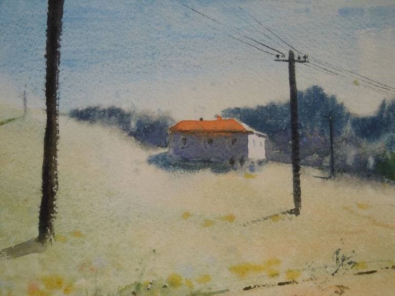 Original Impressionism Landscape Painting by Nenad Kojić