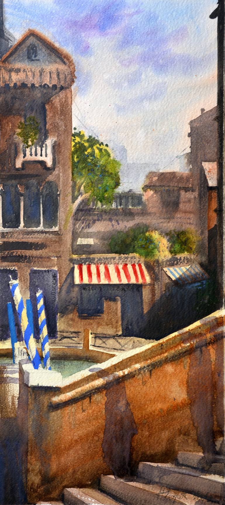 Print of Impressionism Cities Paintings by Nenad Kojić