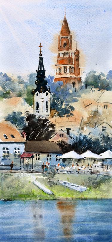 Dunavski kej Zemun 17x36cm 2022 thumb