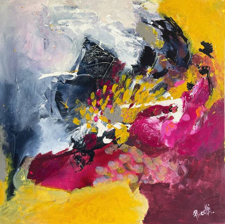 Print of Art Deco Abstract Paintings by Preethi Mathialagan