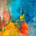 Serenity’s Sunrise - 40x30 inch by Preethi Mathialagan