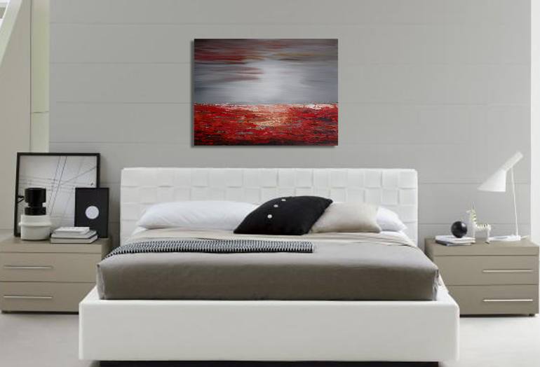 Original Abstract Expressionism Science/Technology Painting by Preethi Mathialagan