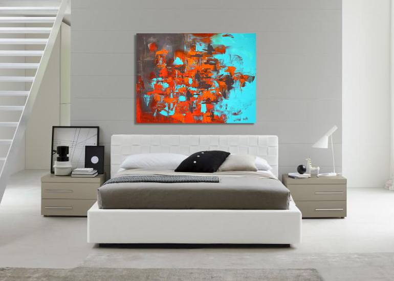 Original Realism Abstract Painting by Preethi Mathialagan