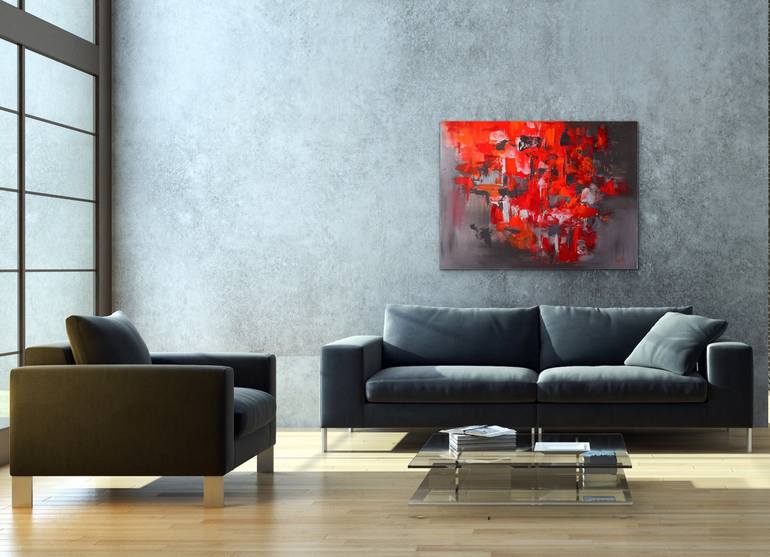 Original Realism Abstract Painting by Preethi Mathialagan