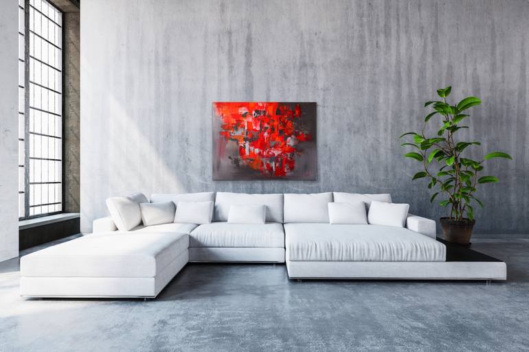 Original Realism Abstract Painting by Preethi Mathialagan